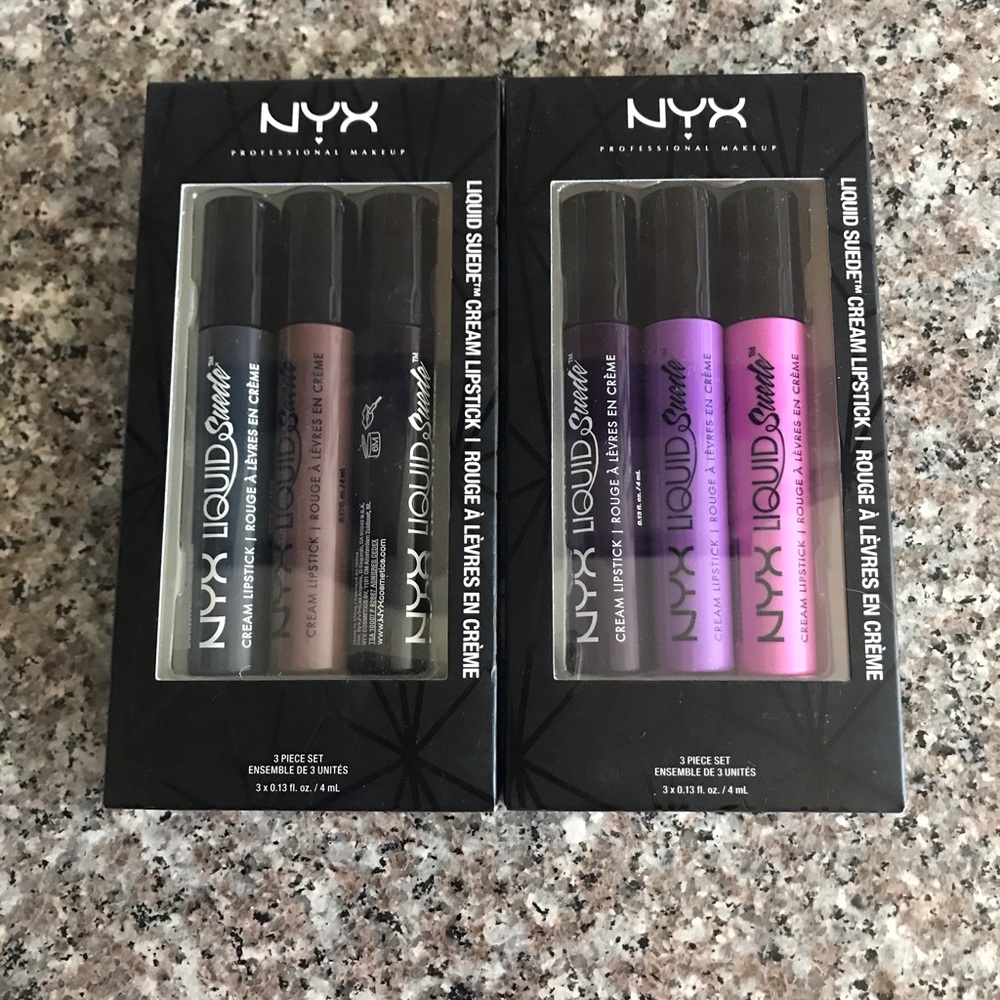 NYX Liquid Suede Trio x2